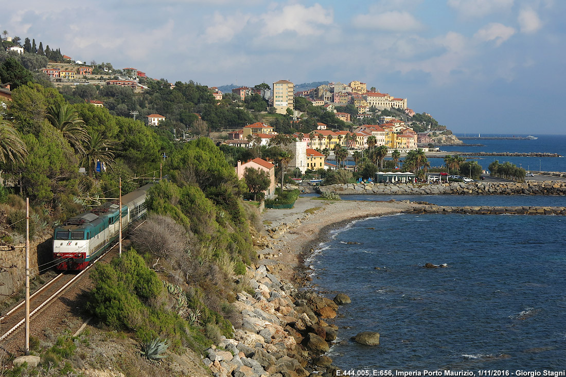 Riviera dei Fiori, l'ultimo binario. - Imperia.