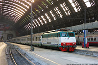 Dall'ultima stagione delle E.444 ad oggi - Milano Centrale.