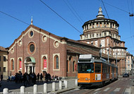 Tram a Milano 2016 - S.Maria delle Grazie.