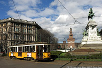I tram del 2017 - Largo Cairoli.