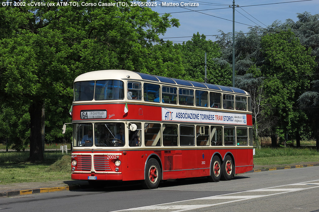 Il bus a due piani - Corso Casale.