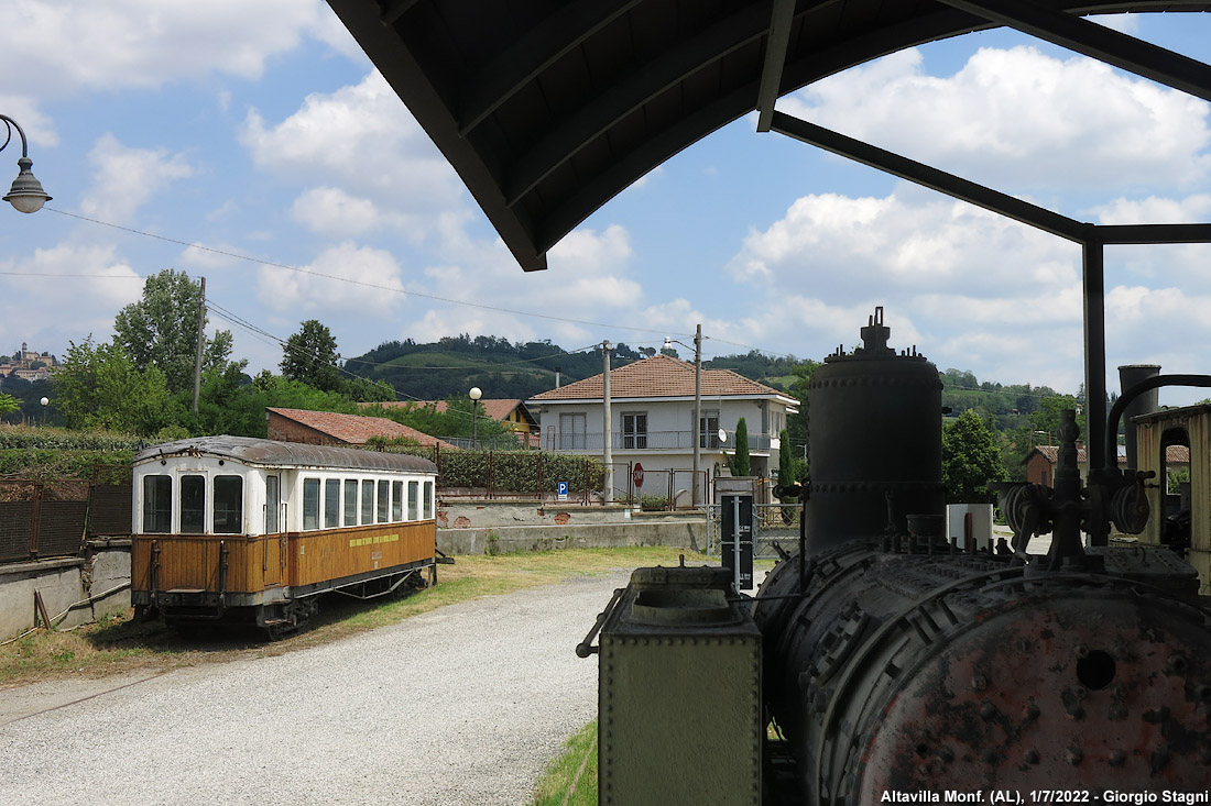 La stazione dei tram di Altavilla (AL) - Altavilla Monf.