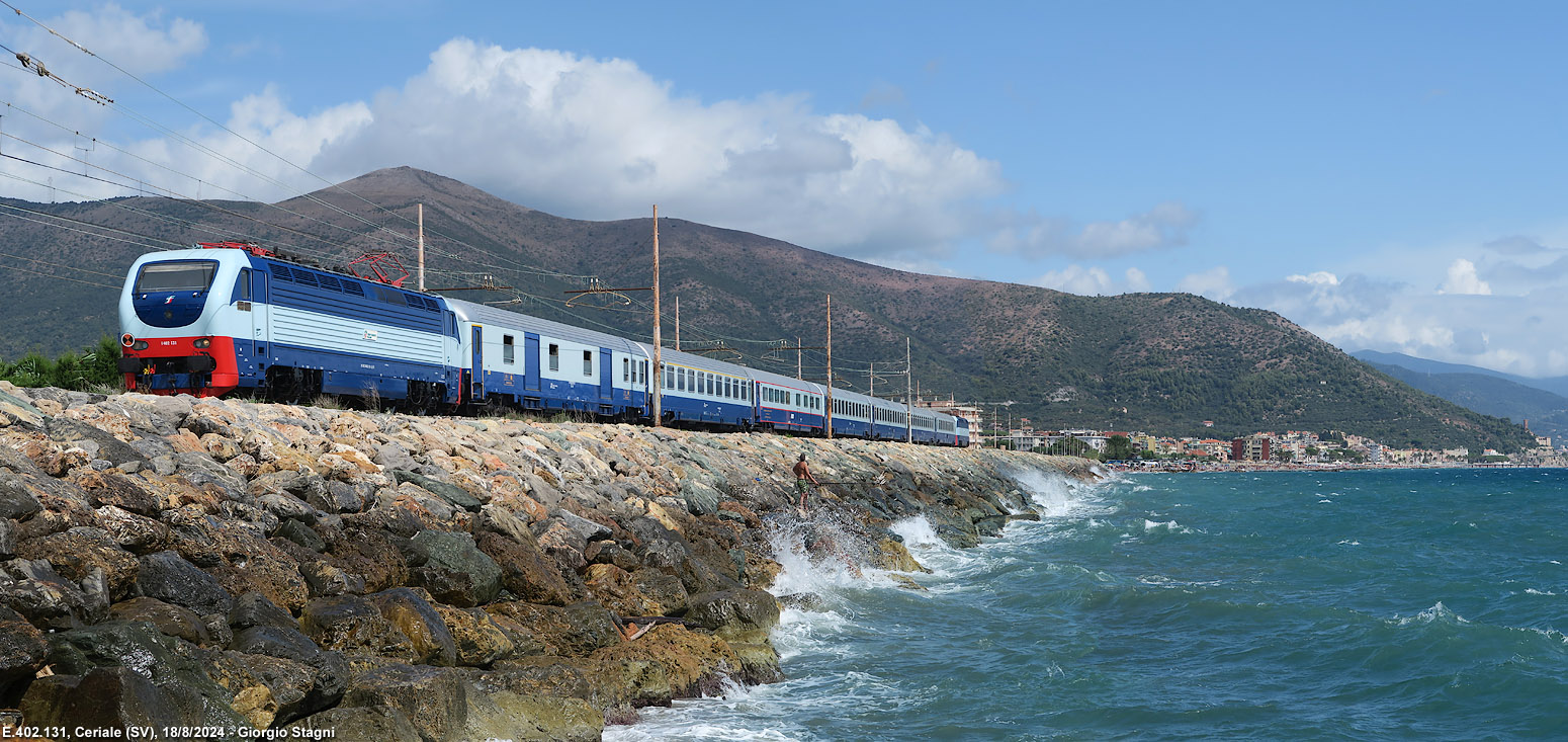Il nuovo Treno Azzurro - Ceriale.