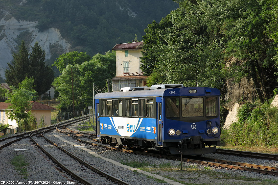 La X303 ad Annot - Annot.