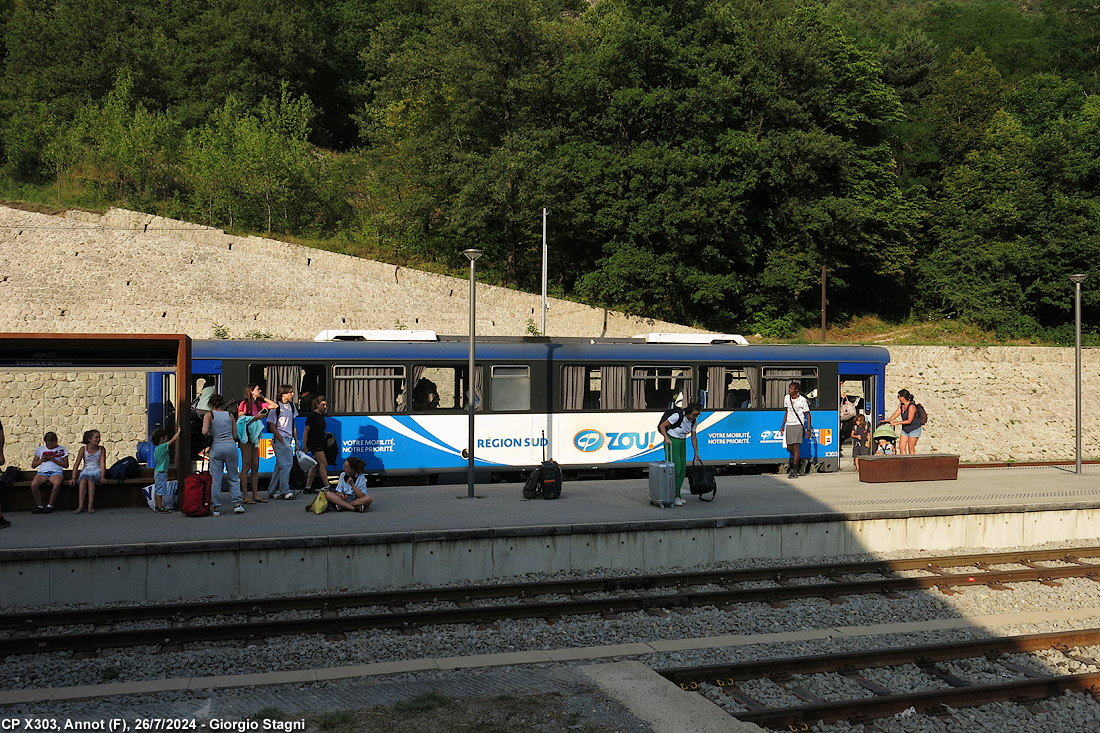 La X303 ad Annot - Annot.