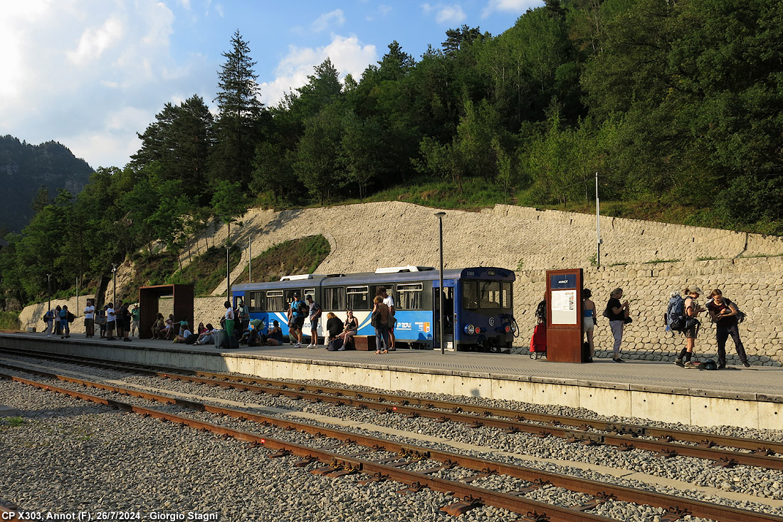 La X303 ad Annot - Annot.