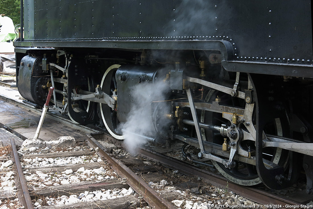 Vapore sulla Nizza-Digne - Puget-Thniers.