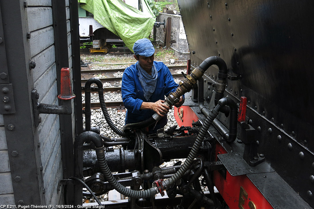 Vapore sulla Nizza-Digne - Puget-Thniers.