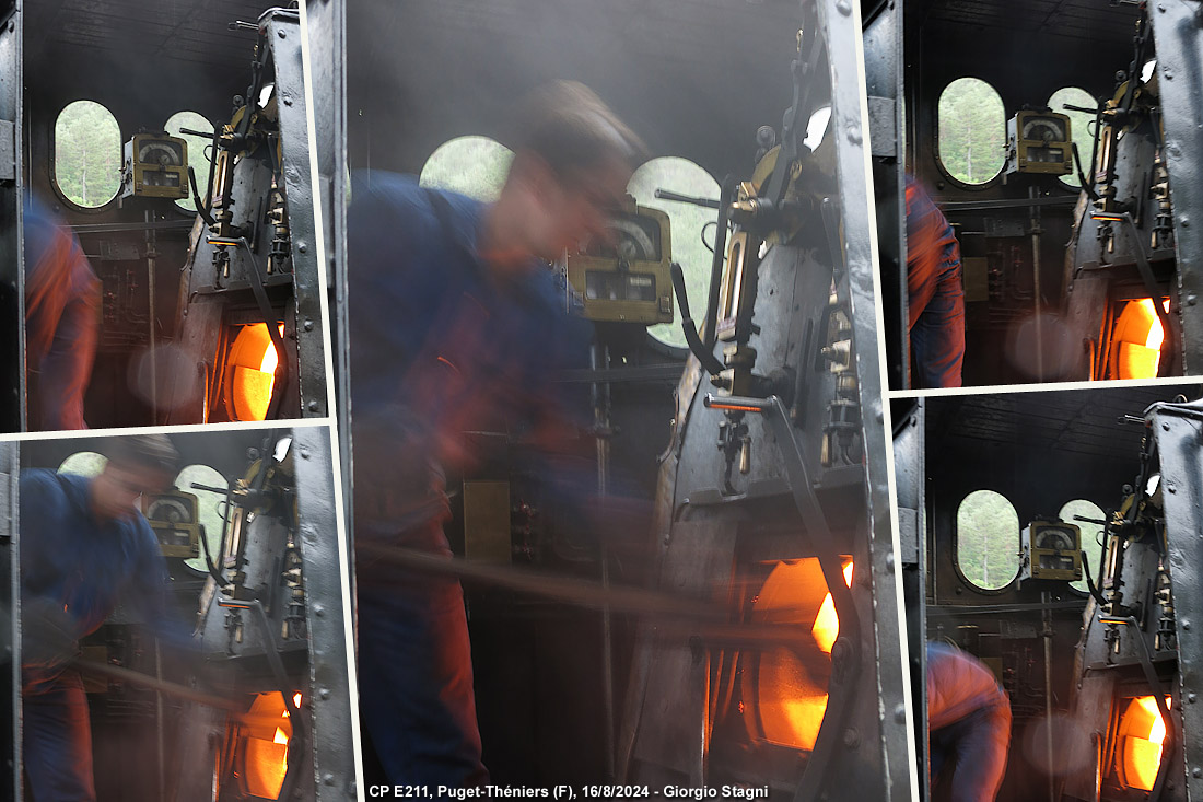 Vapore sulla Nizza-Digne - Puget-Th�niers.