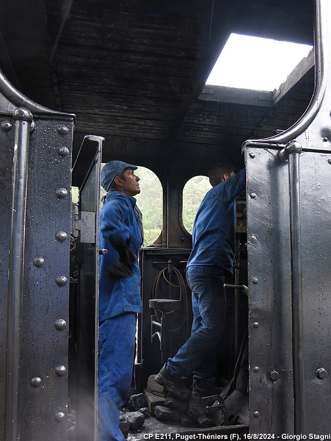 Vapore sulla Nizza-Digne - Puget-Th�niers.