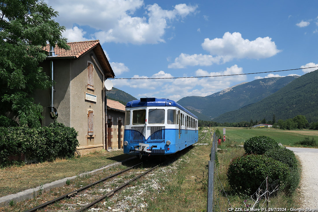 Il viaggio della ZZ6 - La Mure.