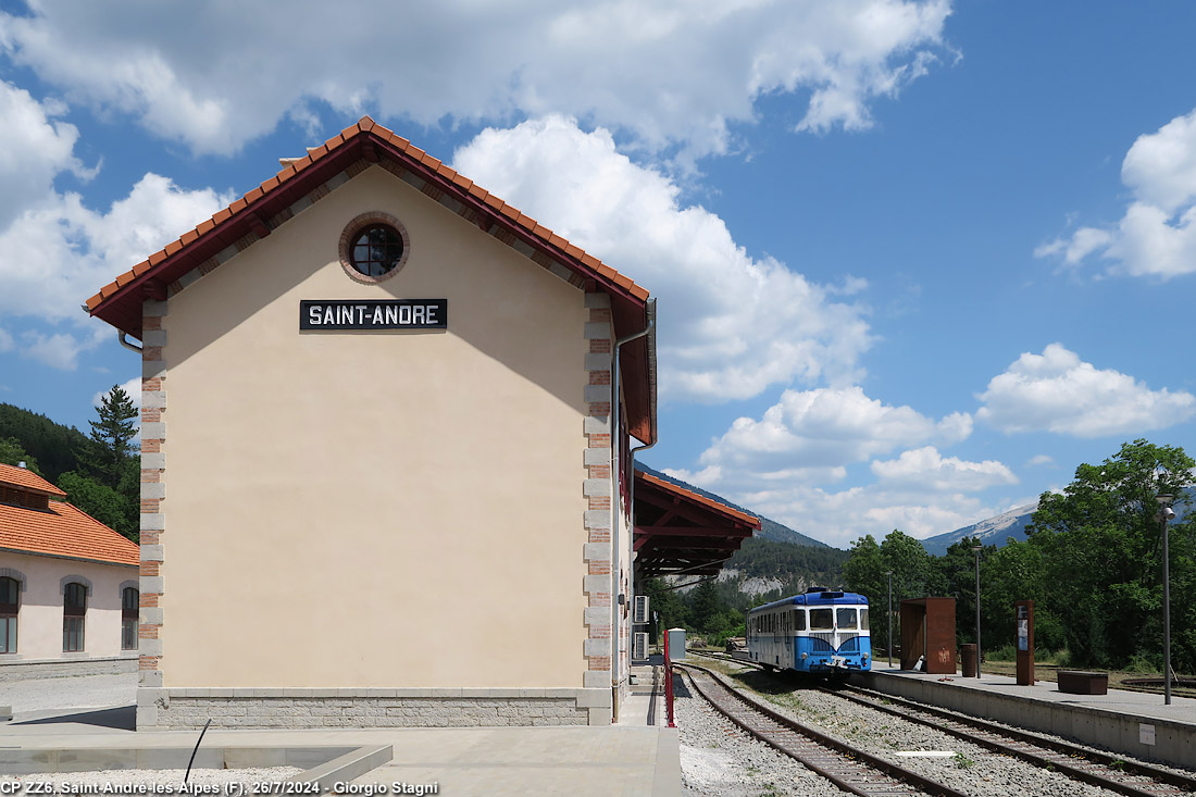 Il viaggio della ZZ6 - Saint-Andr�-les-Alpes.