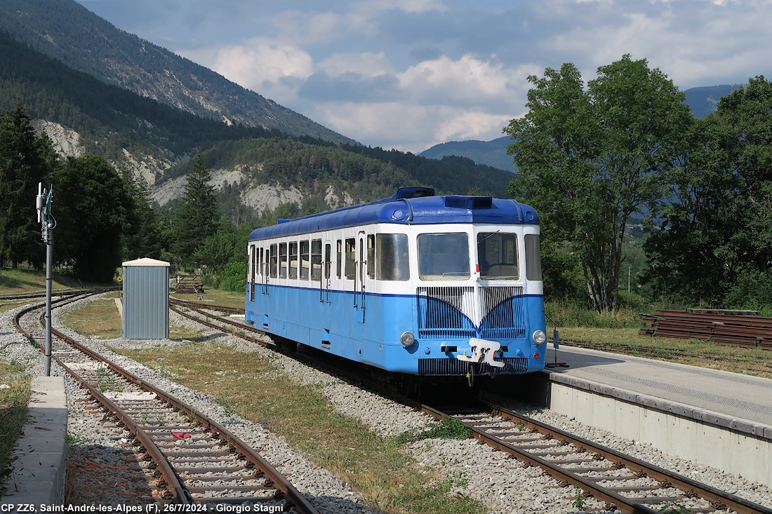 Il viaggio della ZZ6 - Saint-Andr�-les-Alpes.