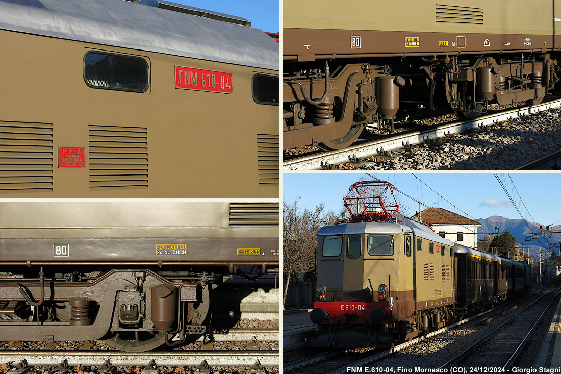 Treni storici FNM - Fino Mornasco.