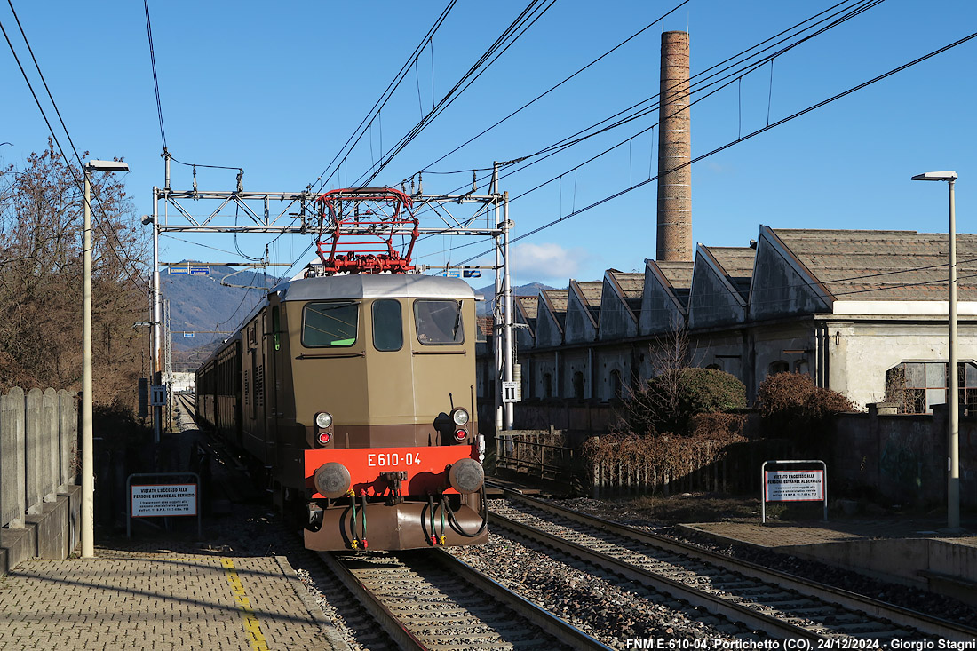 Treni storici FNM - Portichetto.