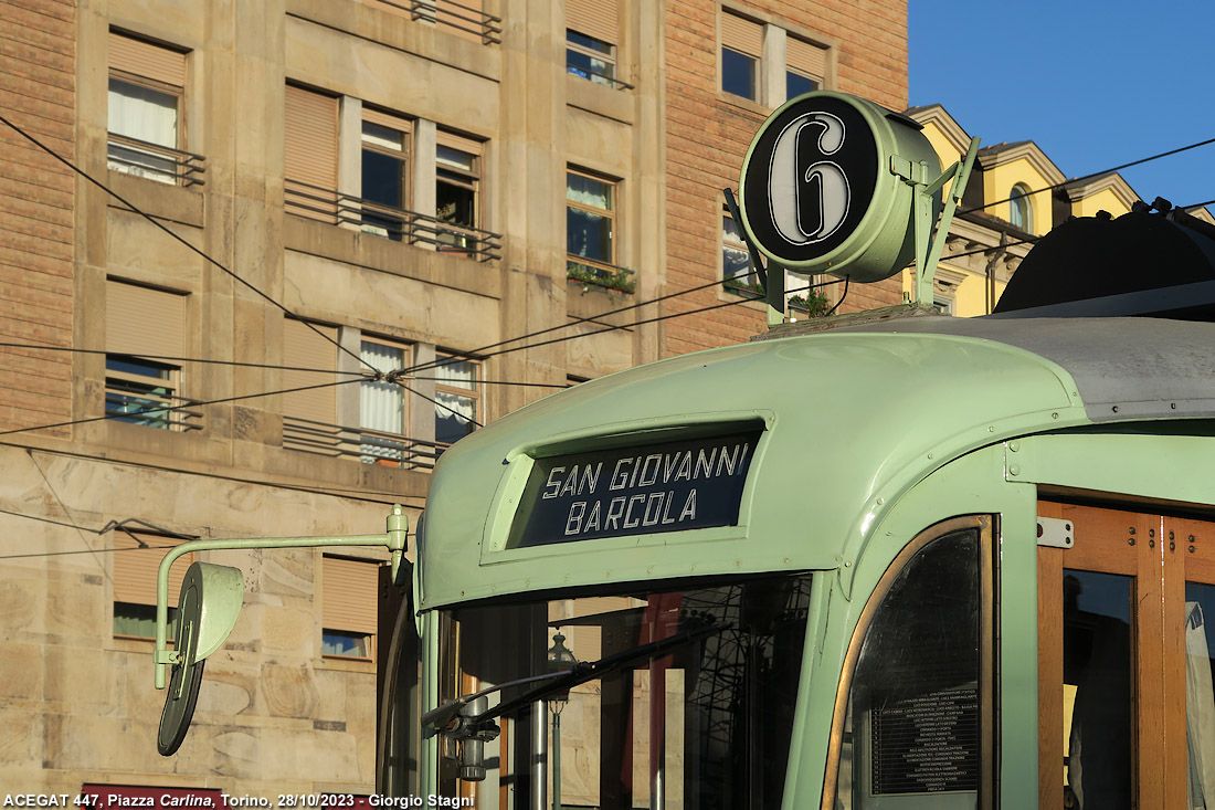Tram storici d'autunno - P.za Carlina.