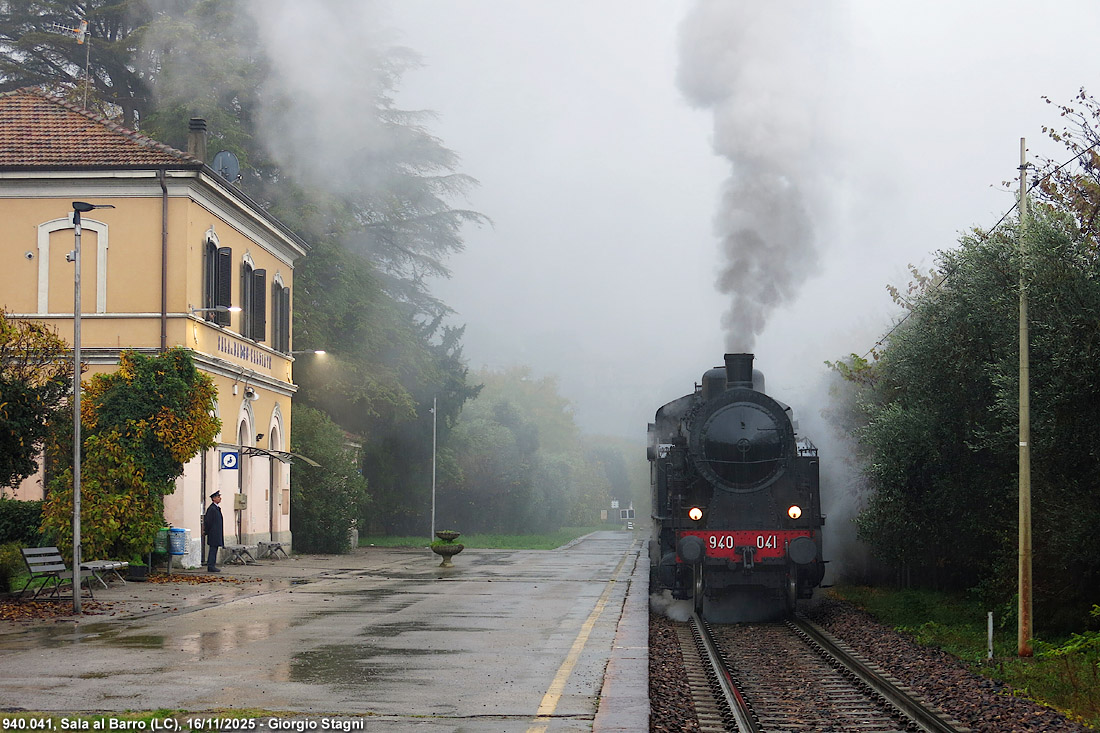 Pioggia autunnale - Sala al Barro.
