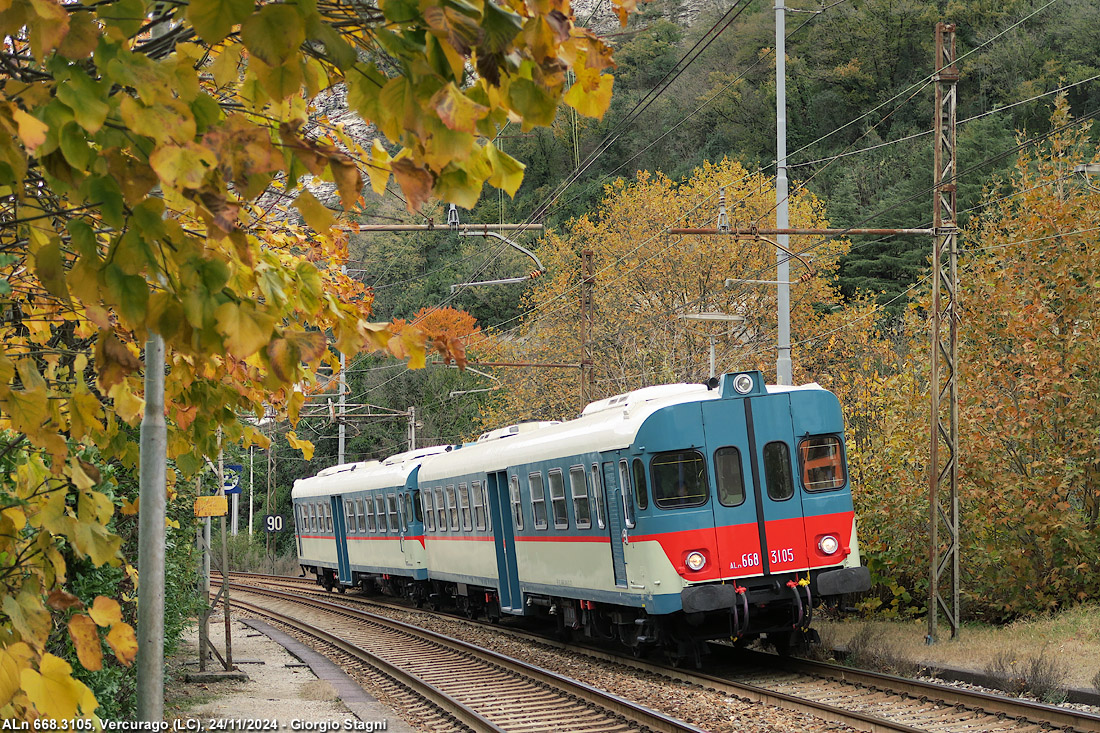Azzurro sulla Como-Lecco - Vercurago.