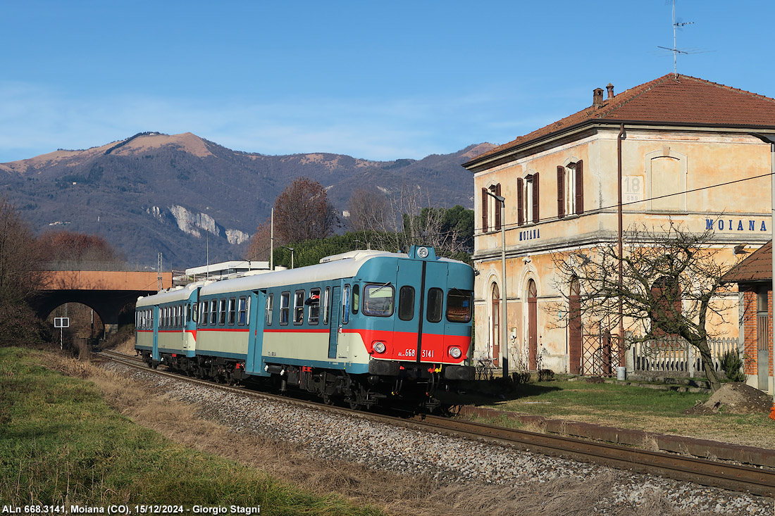 Azzurro sulla Como-Lecco - Moiana.