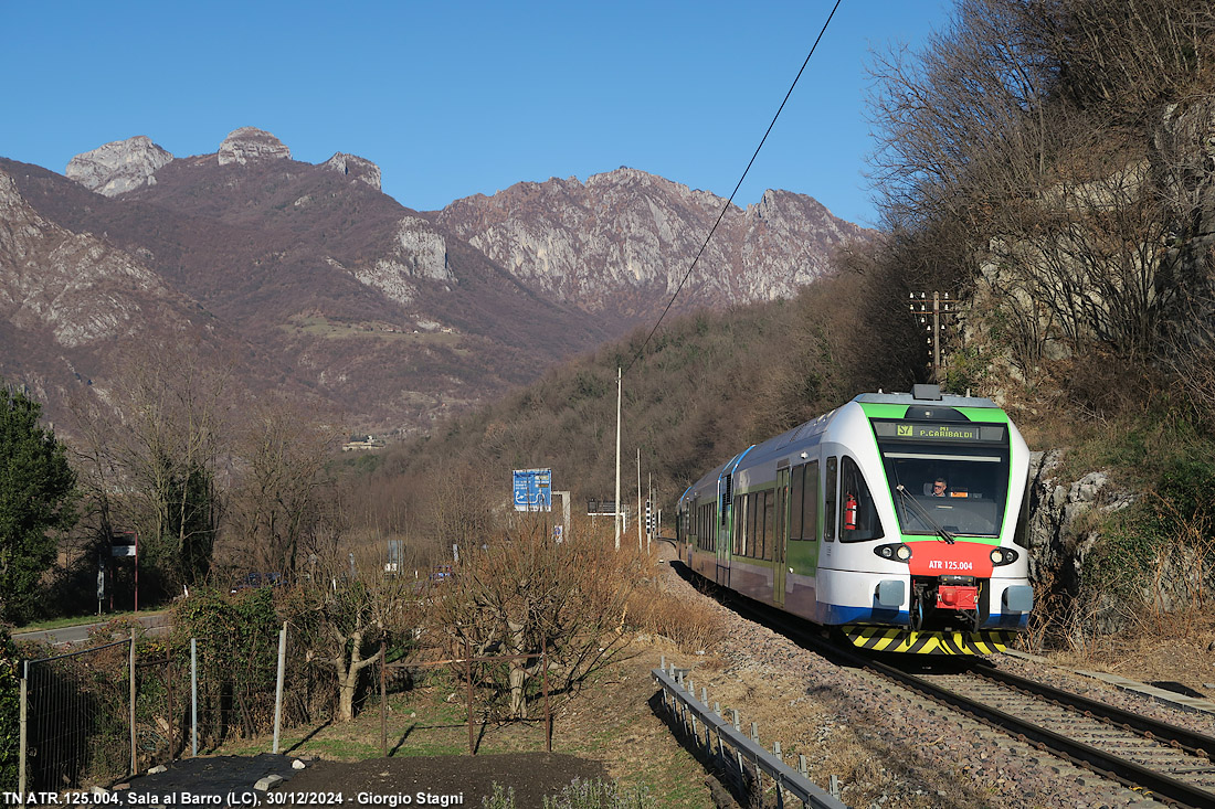 Inverno intorno a Molteno - Sala al Barro.