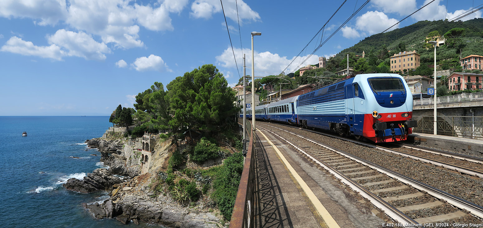 Il nuovo Treno Azzurro - Mulinetti.
