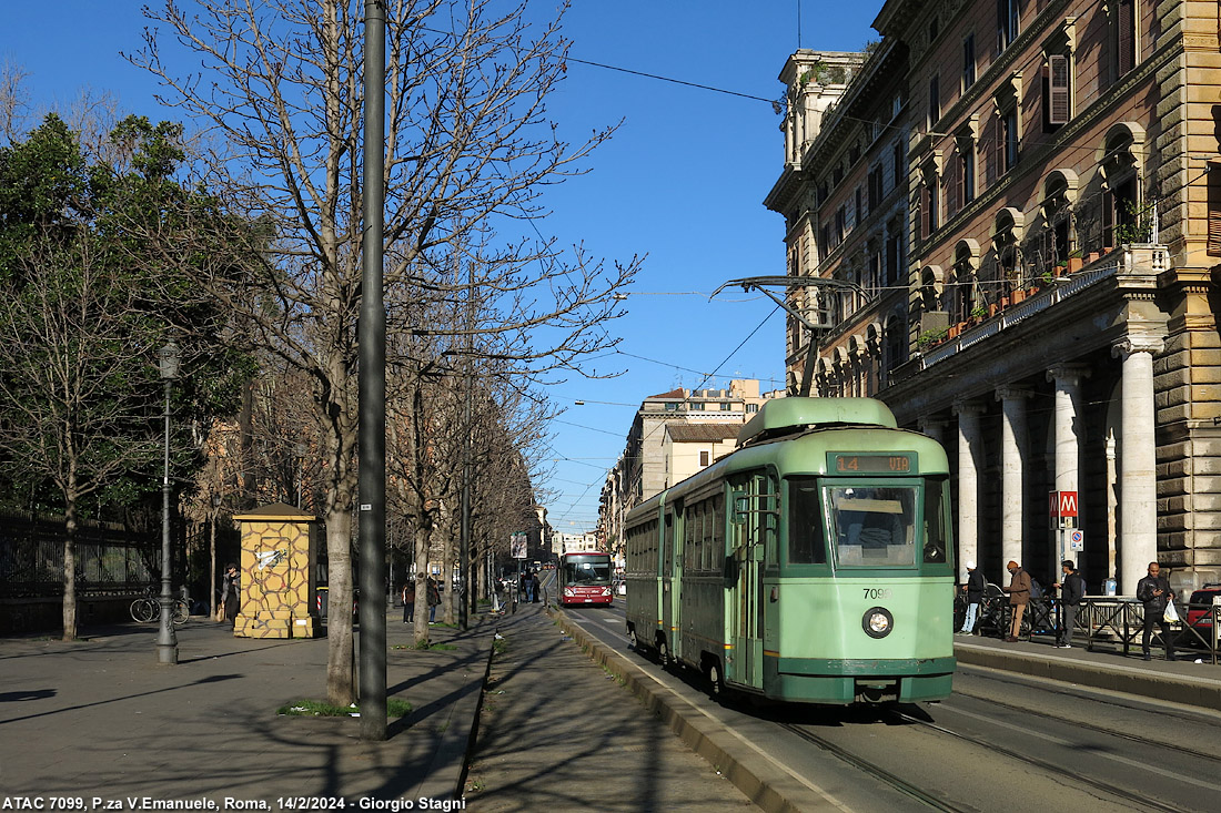 Roma 2023-2024 - P.za Vittorio Emanuele.