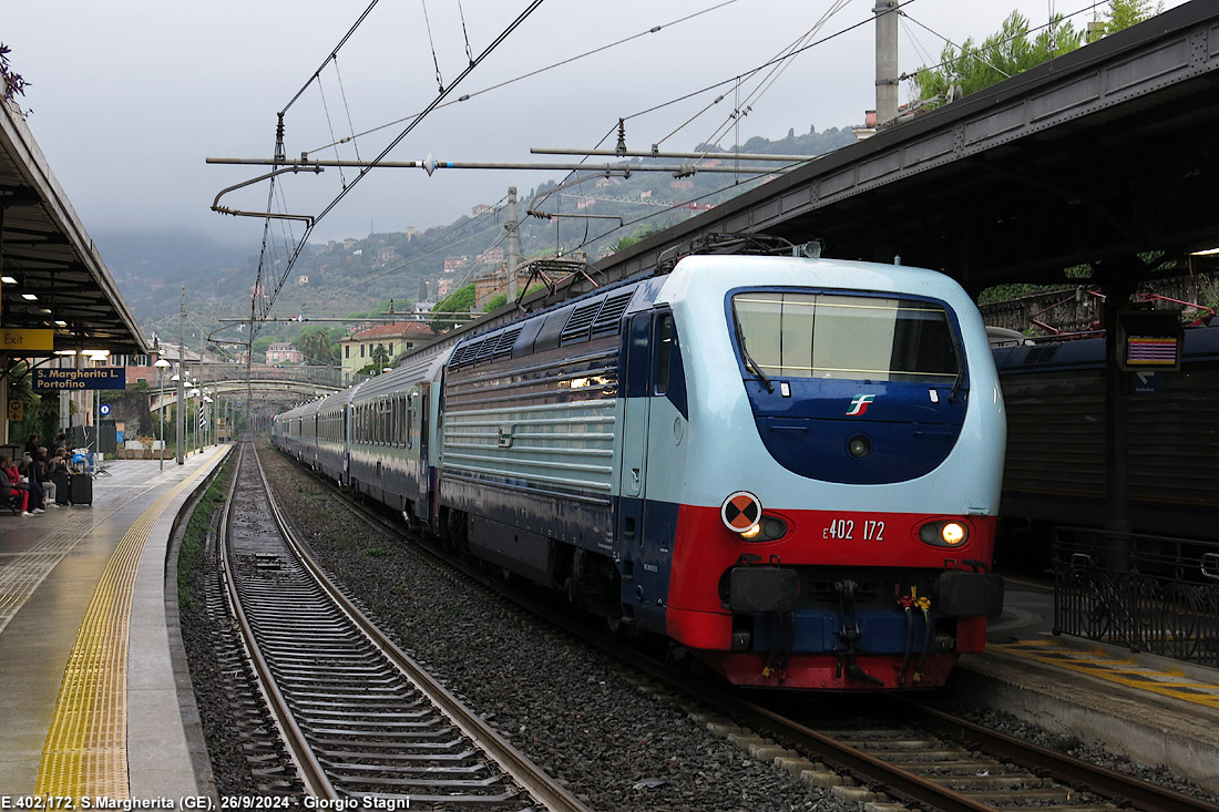 Il nuovo Treno Azzurro - Santa Margherita.