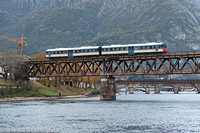 Azzurro sulla Como-Lecco - Lecco.