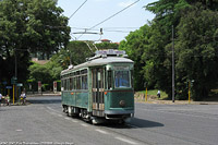 I tram storici - P.za Thorvaldsen.
