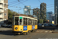 Tram 2025, molto colorati - Via Ferrari.