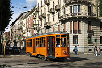 Verde & arancio - Via Ariosto.