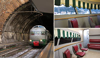 L'ETR.252 Arlecchino - Genova P.Principe.