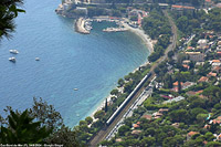 Il nuovo Treno Azzurro - Eze-Bord-de-Mer.