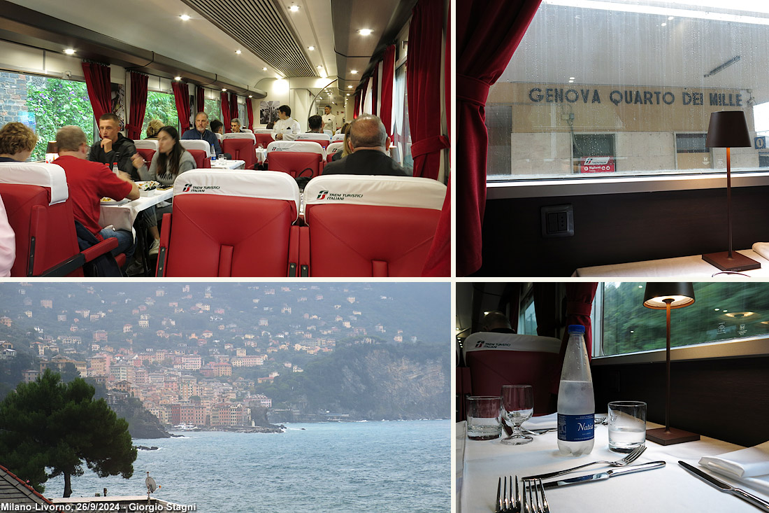 Il nuovo Treno Azzurro - Milano-Livorno.