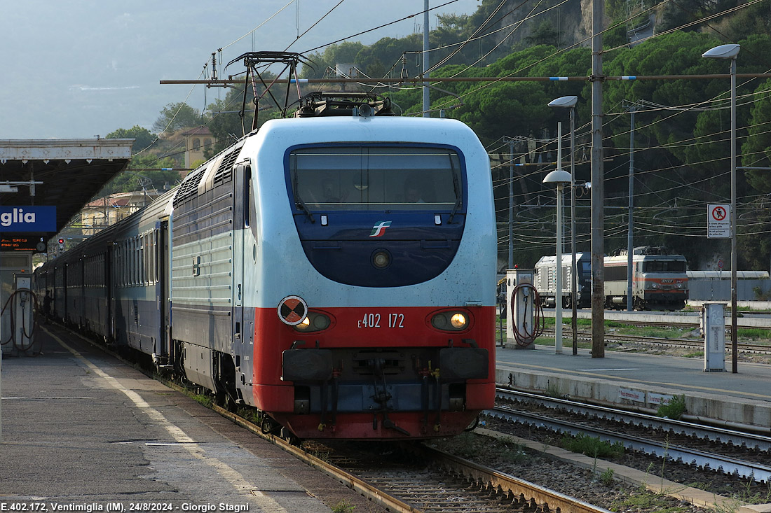 Il nuovo Treno Azzurro - Ventimiglia.