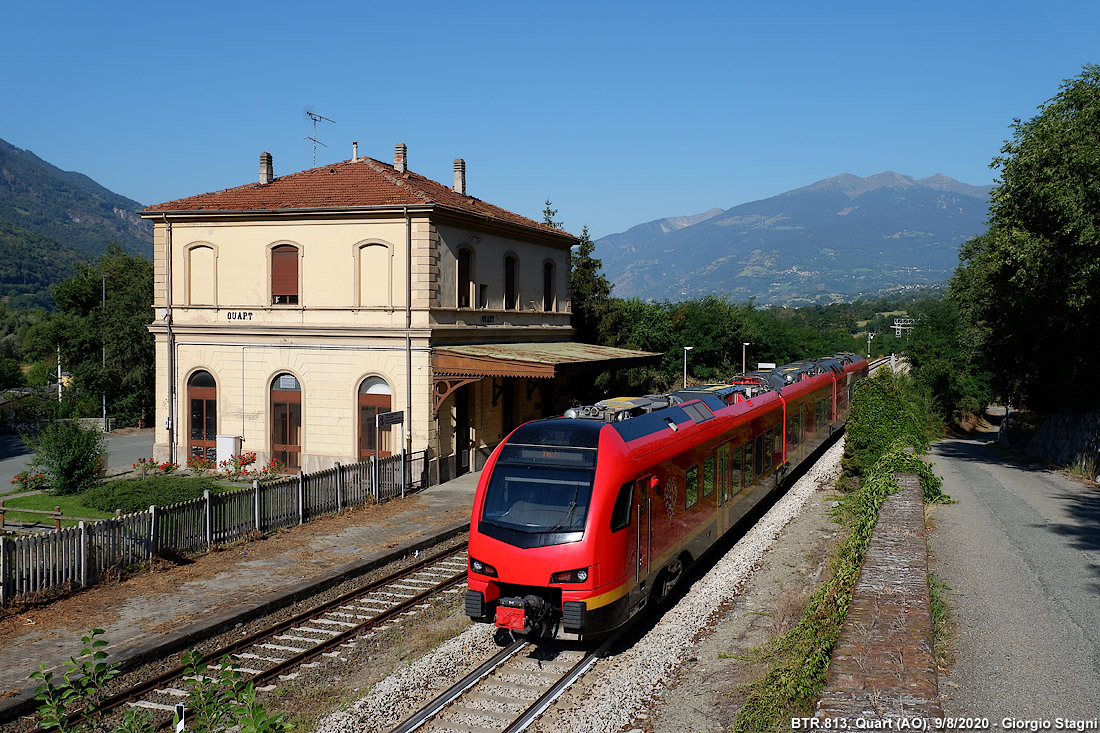 Estate 2020: un treno rosso in valle! - Quart.