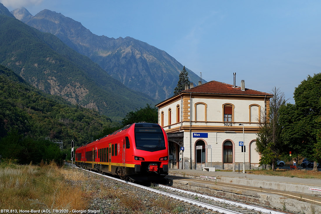 Estate 2020: un treno rosso in valle! - Nus.
