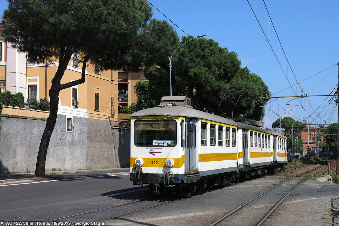 Roma, una ferrovia di città - Villini.