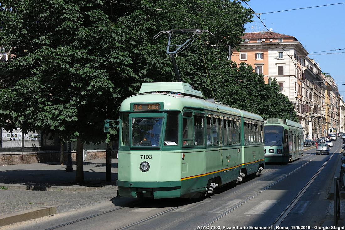 Roma, una ferrovia di citt - P.za Vittorio.