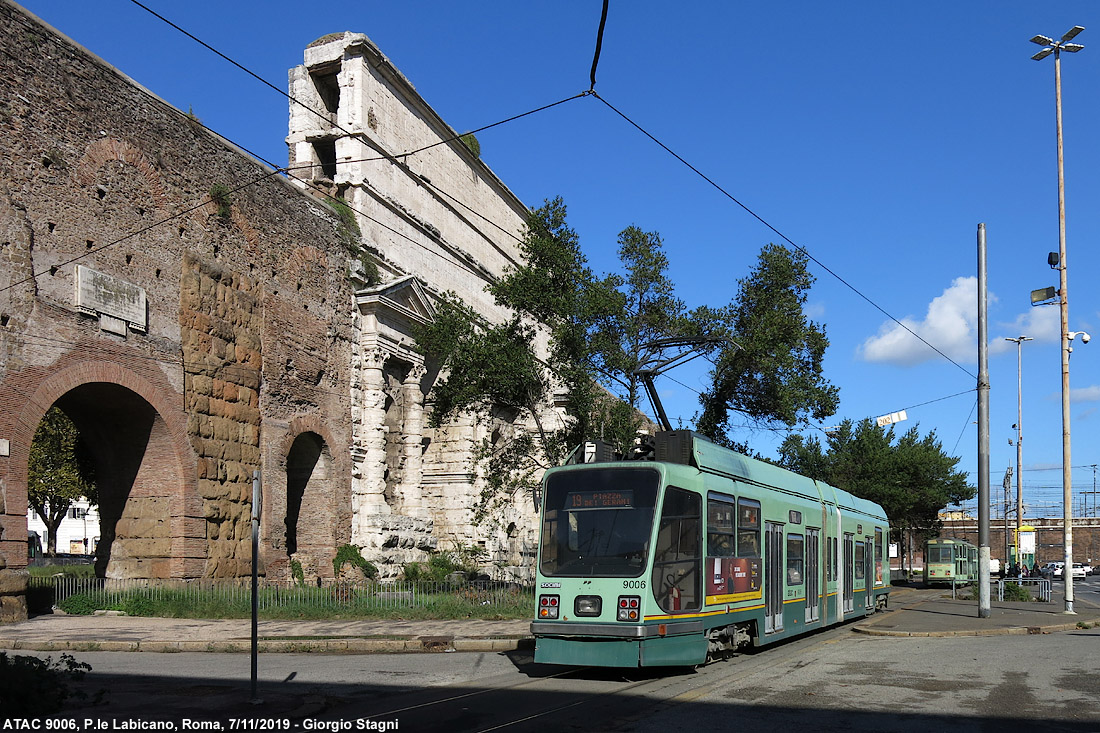 Tram a novembre e gennaio - P.le Labicano.