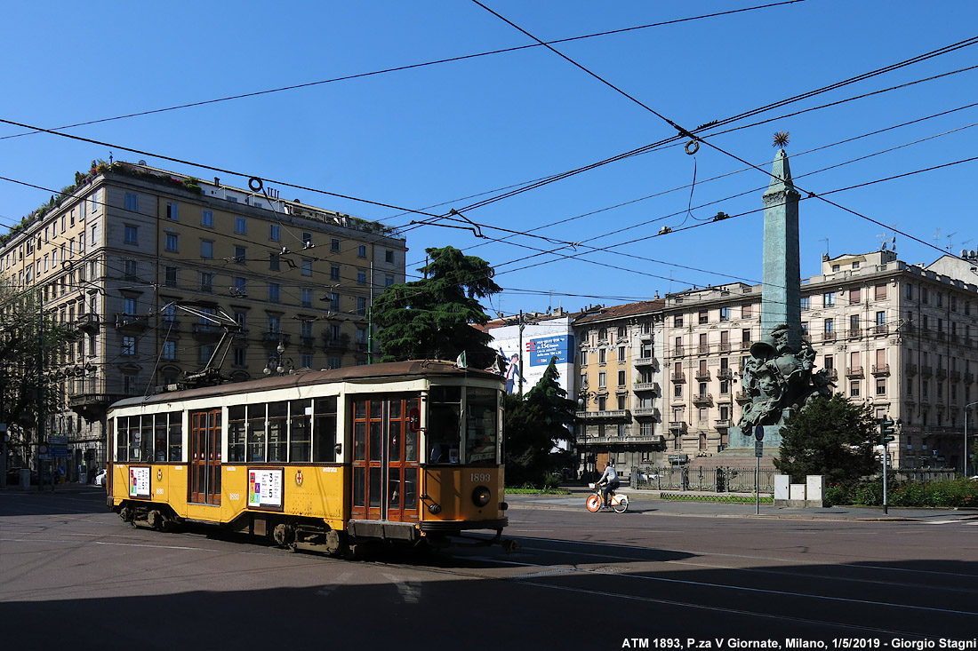 Primo maggio a Milano - P.za V Giornate.