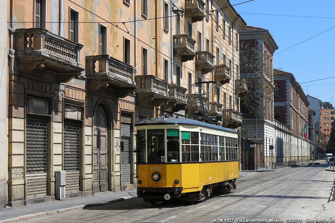 Primo maggio a Milano - Via Lamarmora.