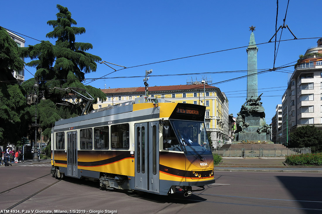 Primo maggio a Milano - P.za V Giornate.