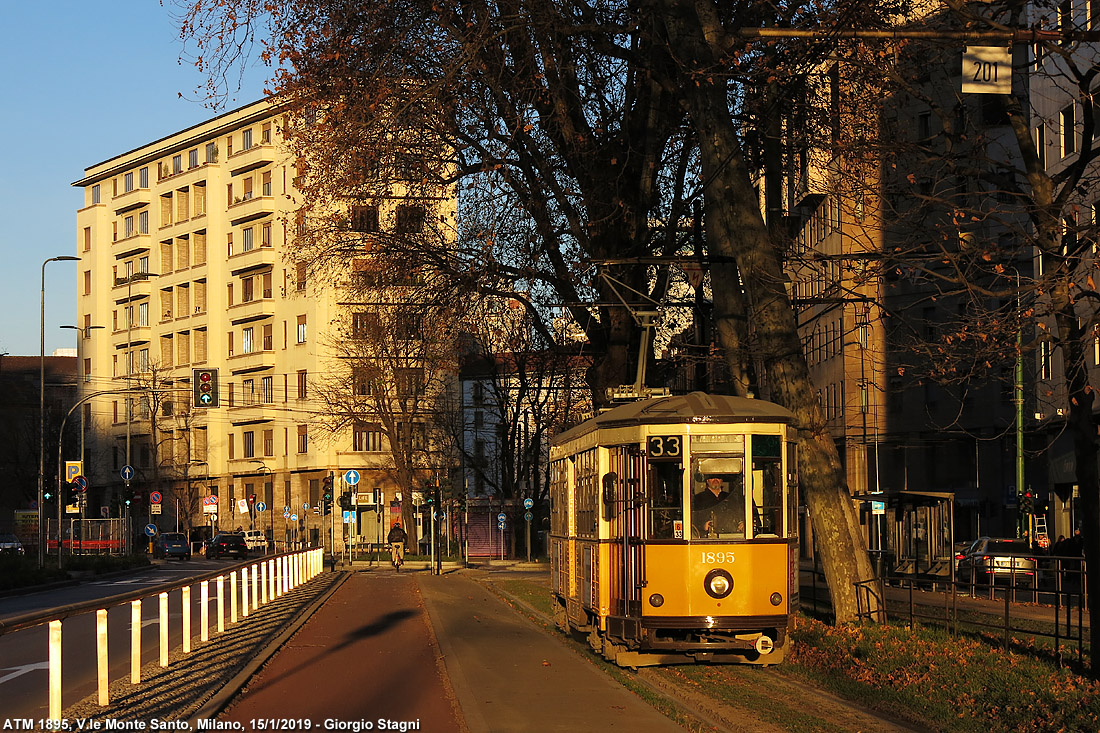 I tram del 2019 - V.le Monte Santo.