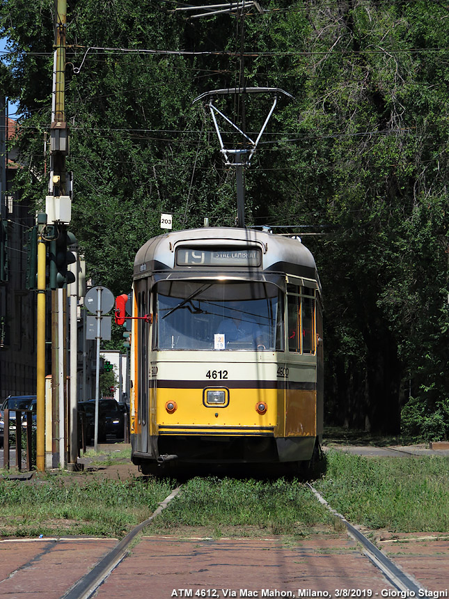 I tram del 2019 - Via Mac Mahon.