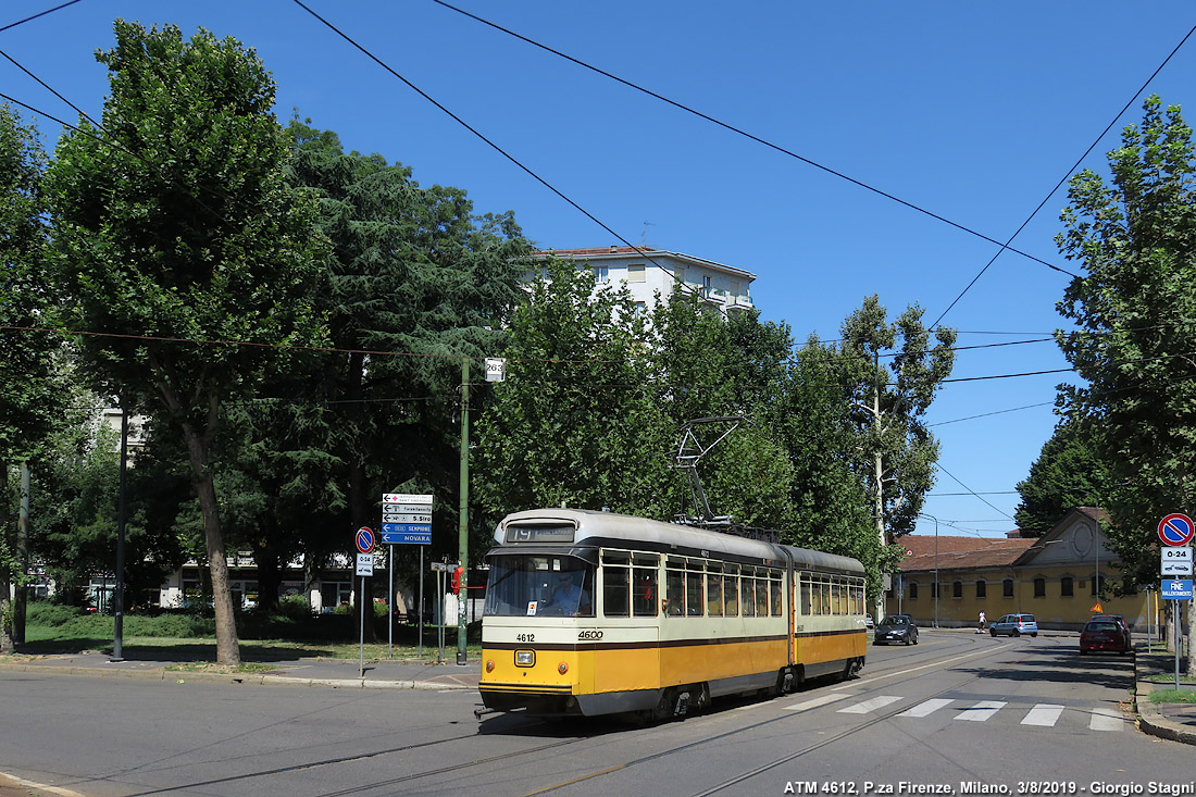 I tram del 2019 - P.za Firenze.