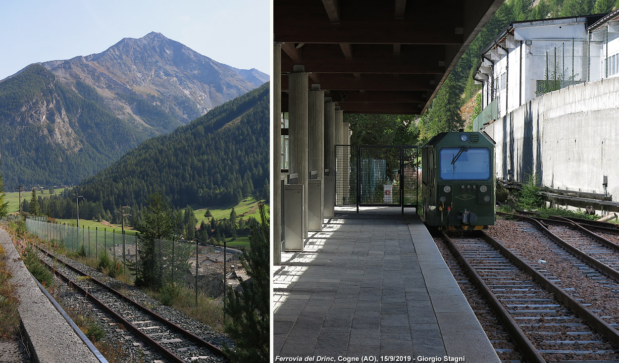 La ferrovia del Drinc (AO) - Cogne.
