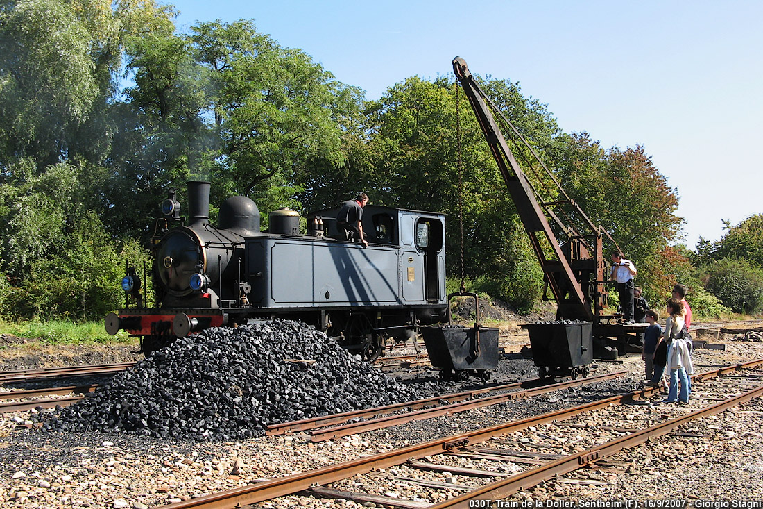 Train de la Doller (F) - Sentheim.