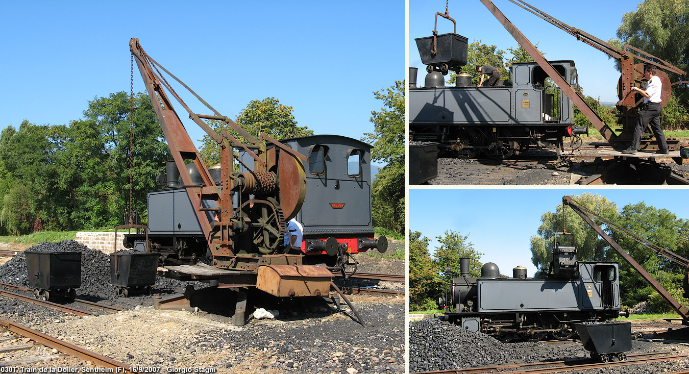 Train de la Doller (F) - Sentheim.