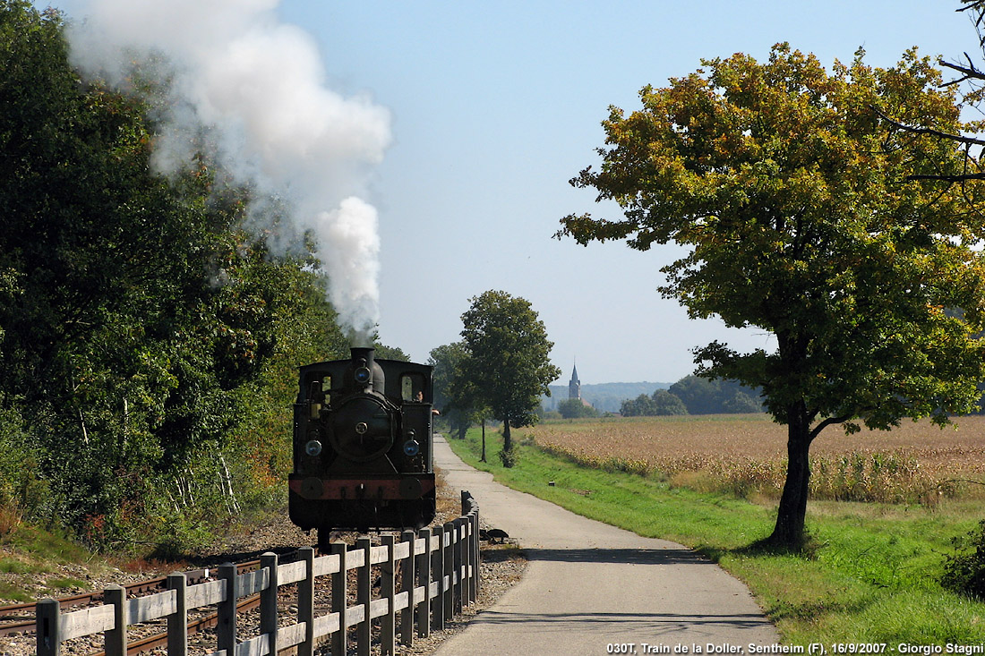 Train de la Doller (F) - Sentheim.